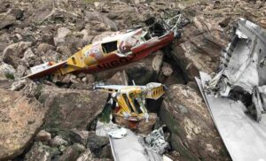 N160JN plane wreckage