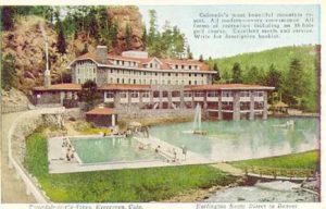 Troutdale In the Pines postcard, circa 1935