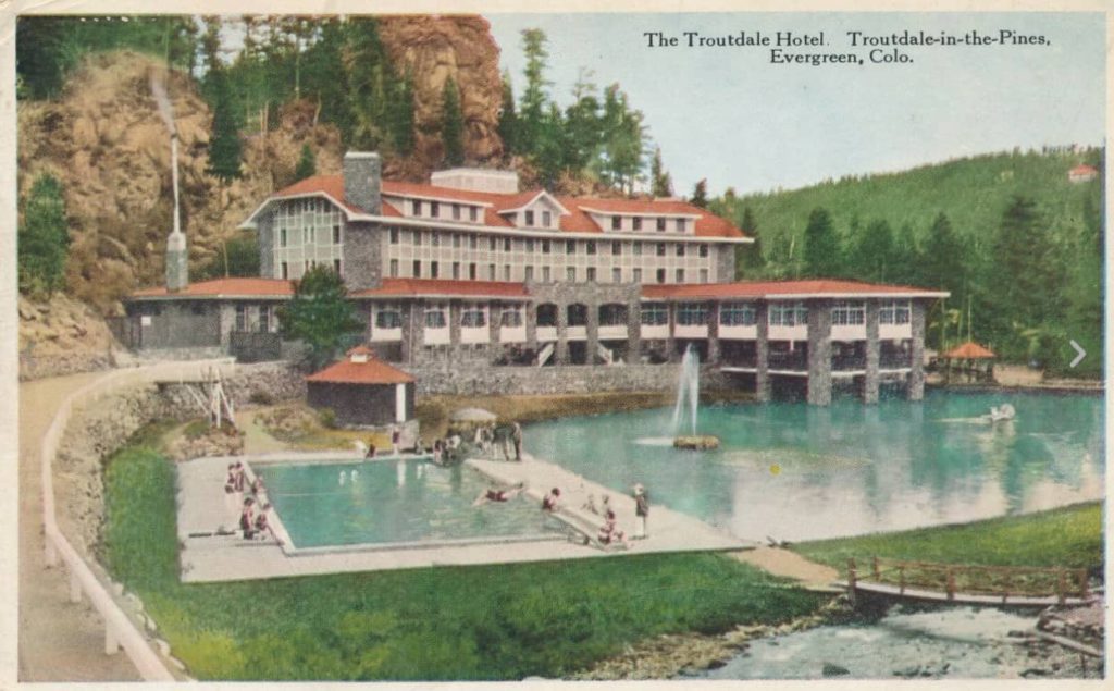 Troutdale postcard